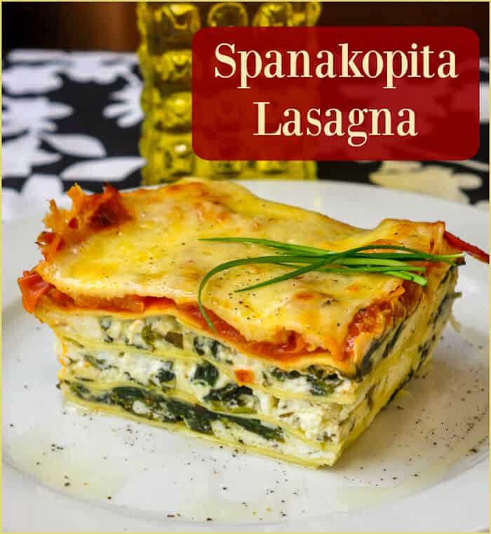 Spanakopita Lasagna