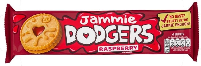Photo of a pack of Jammie Dodgers