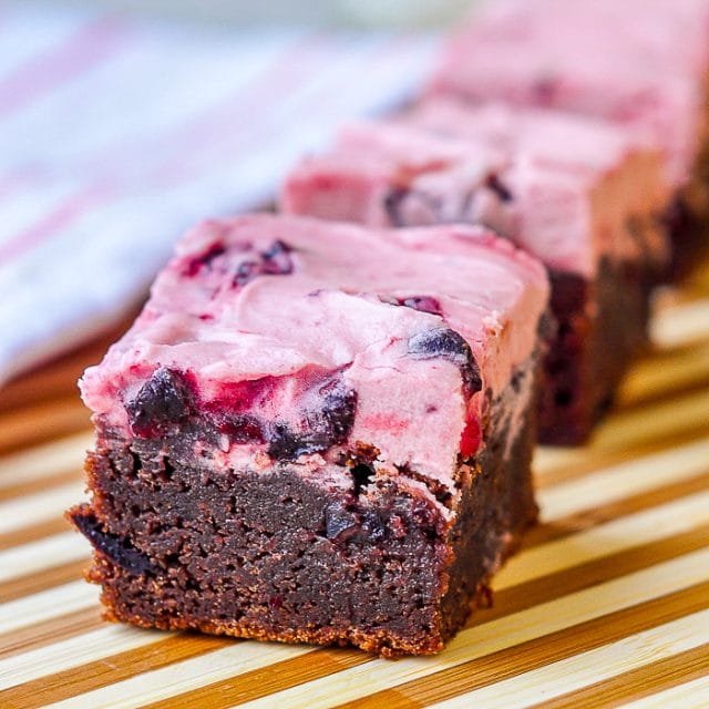 Chewy Chocolate Cherry Brownies Rock Recipes