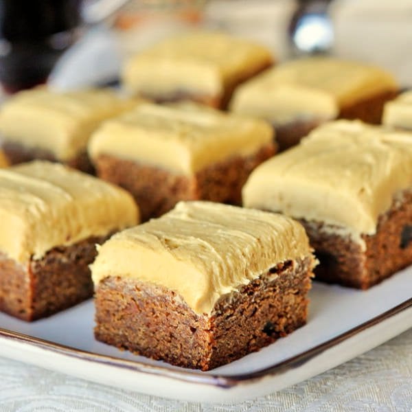 Gingerbread Blondies