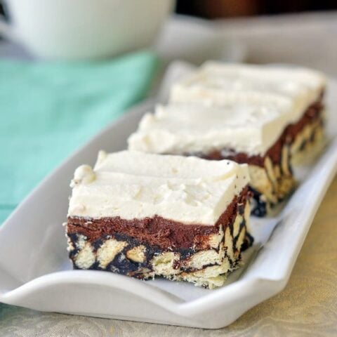 Chocolate Arrowroot Cookie Squares