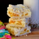 Apricot Amaretto Cheesecake Bars