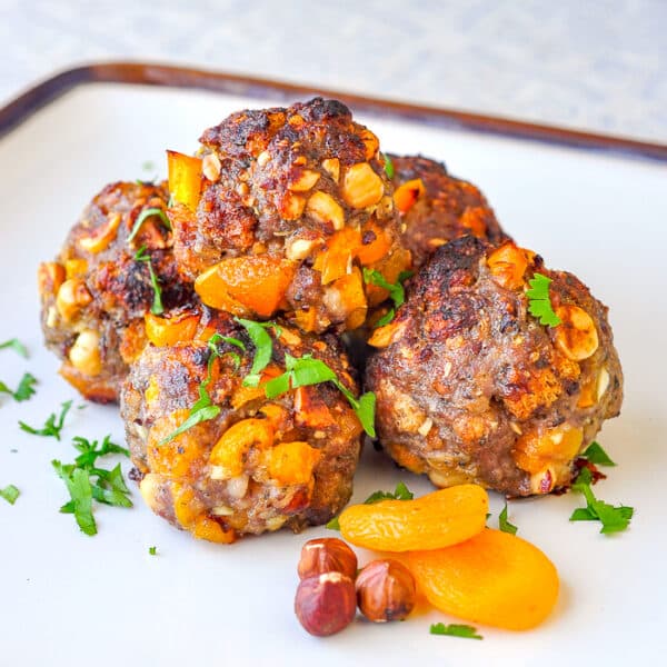 Apricot Hazelnut Sausage Stuffing Balls Rock Recipes