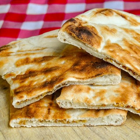 Coconut Cashew Raisin Naan