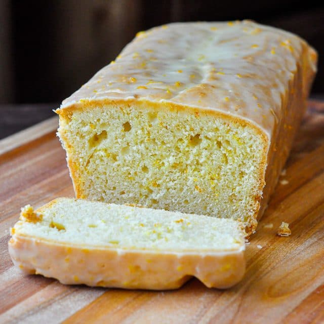 Glazed Orange Pound Cake simple and scrumptious!