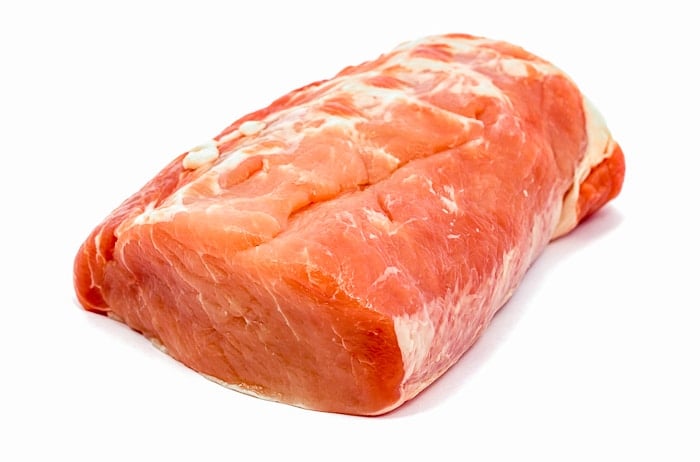 tock photo of uncooked Centre Loin Pork Roast