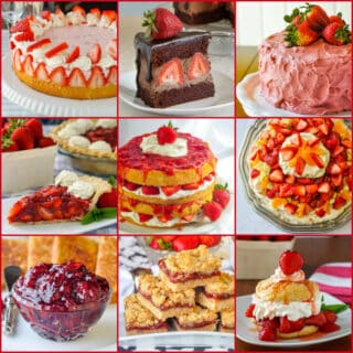 StrawberStrawberry Festival Collage Squarery Festival. 50 of our Best Strawberry Recipes.