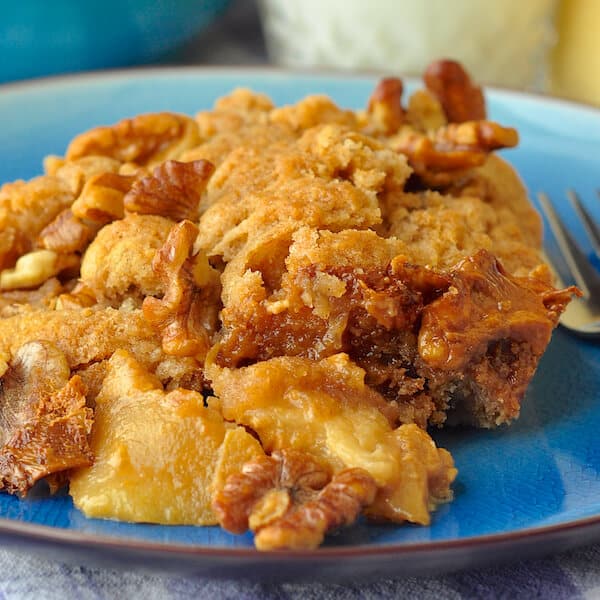 Caramel Apple Cobbler