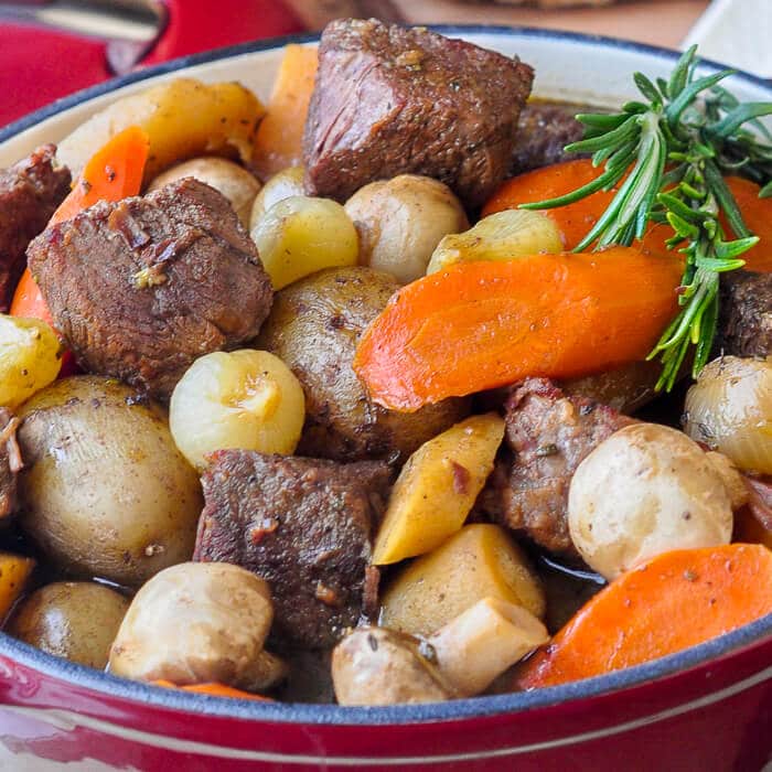 St. John's Stout Stew - made with local root vegetables and Yellowbelly Brewery's St. John's Irish Stout.