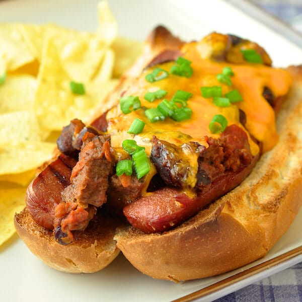 Prime Rib Beer and Bacon Chili Dogs