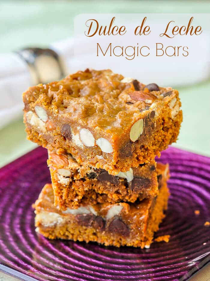 Dulce de Leche Magic Bars