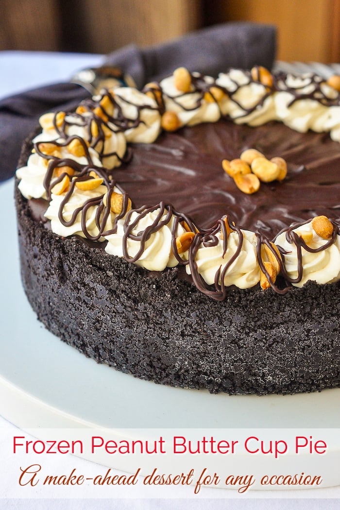 Frozen Peanut Butter Cup Pie A Perfect Make Ahead Dessert