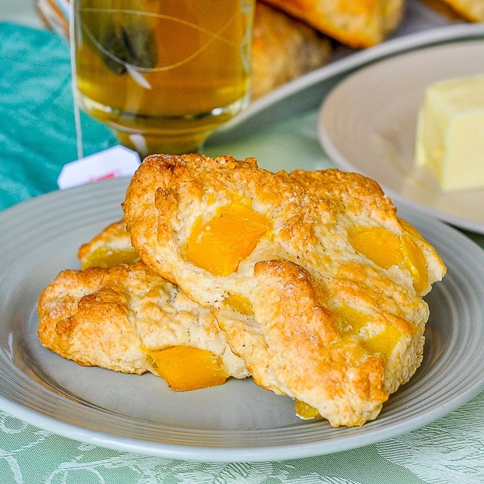 Mango Cream Cheese Scones