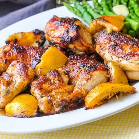One Hour Broiled Lemon Chicken