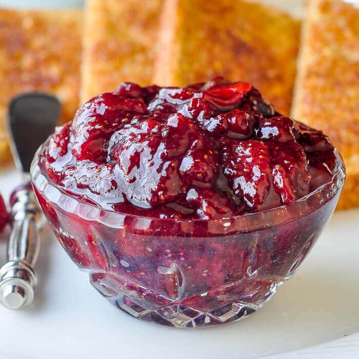 Roasted Strawberry Jam close up image