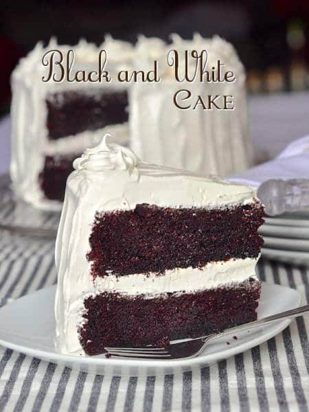 Black and White Cake