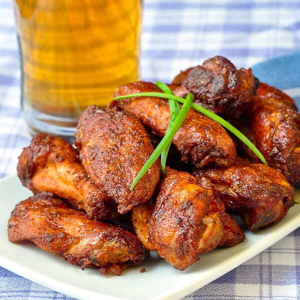 Smoked Wings with Smokin' Summer Spice Barbecue Sauce