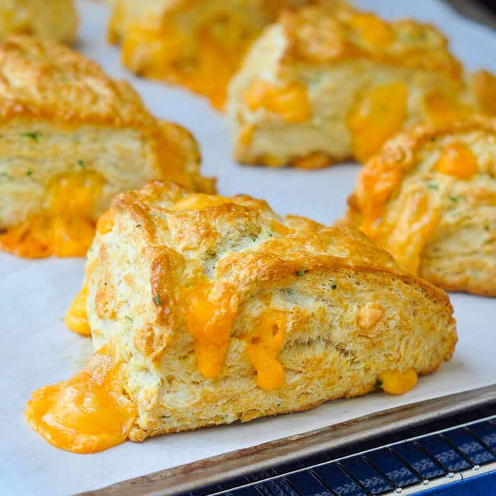 Cheddar Chive Buttermilk Biscuits