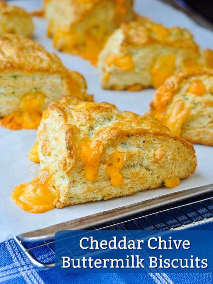Cheddar Chive Buttermilk Biscuits