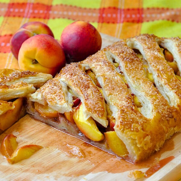 Shortcut Peach Strudel