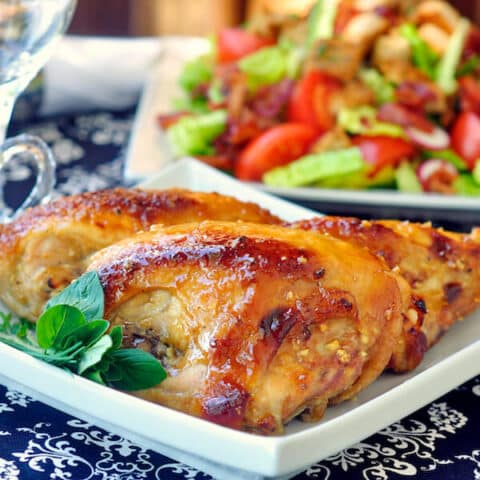 Glazed Honey Dijon Chicken Breasts