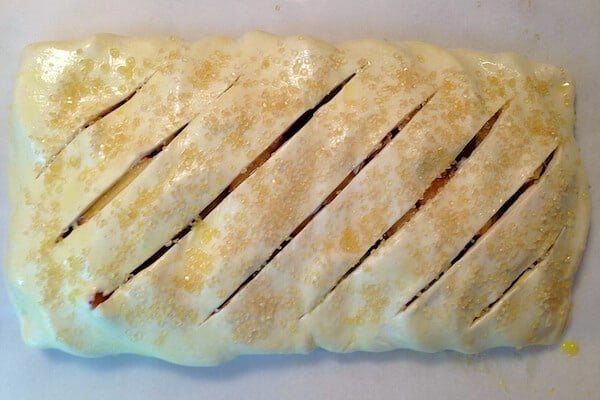 Peach Strudel