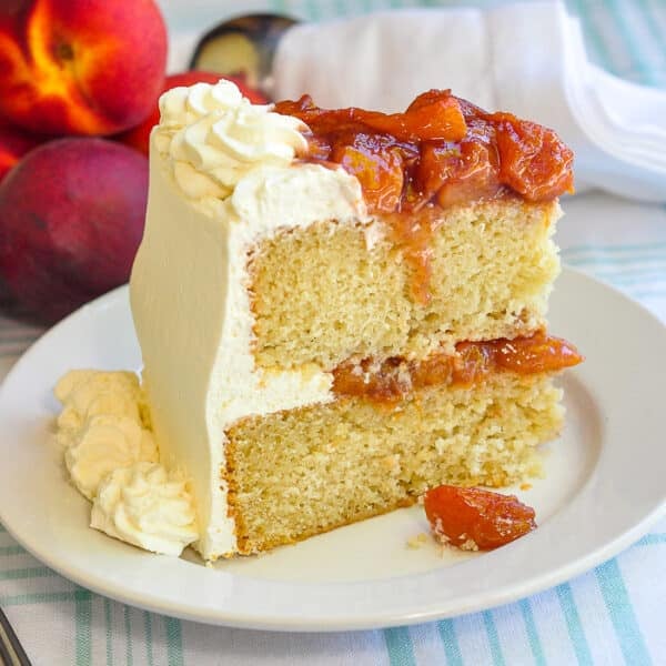 Roasted Peaches and Cream Cake flavor intensified!