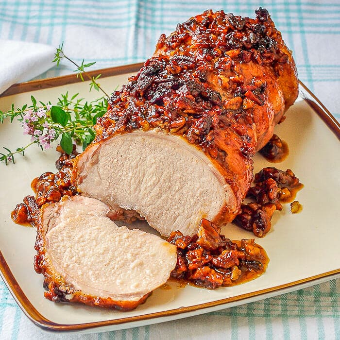 Pecan Glazed Brown Sugar Pork Loin featured image