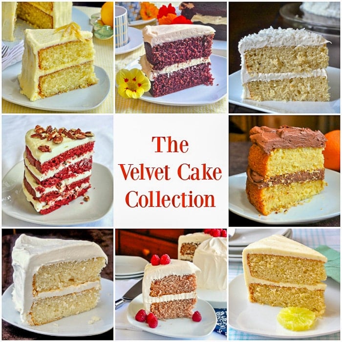 The Velvet Cake Collection collage photo for Pinterest