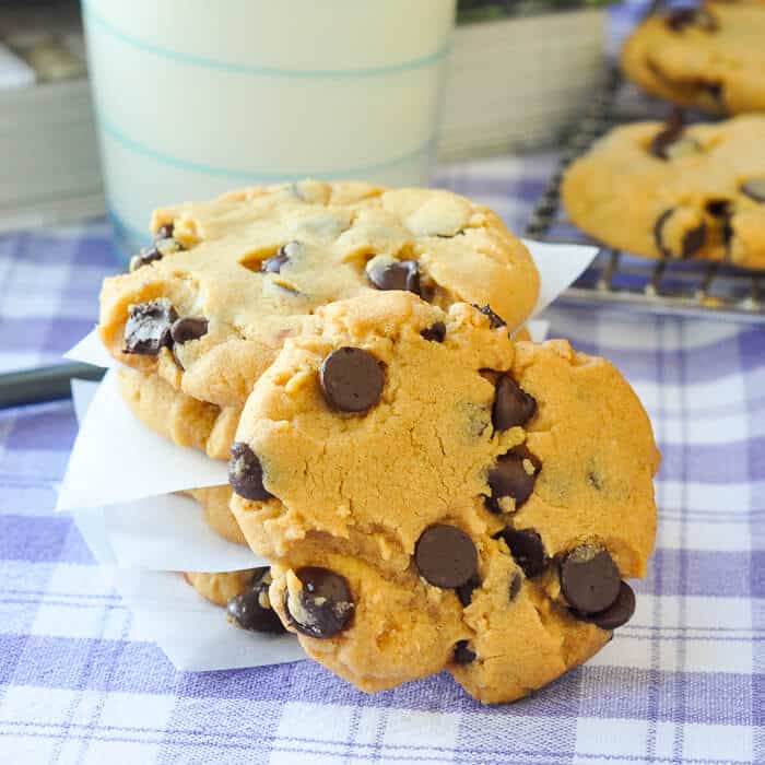 Soy Butter Chocolate Chip Cookies