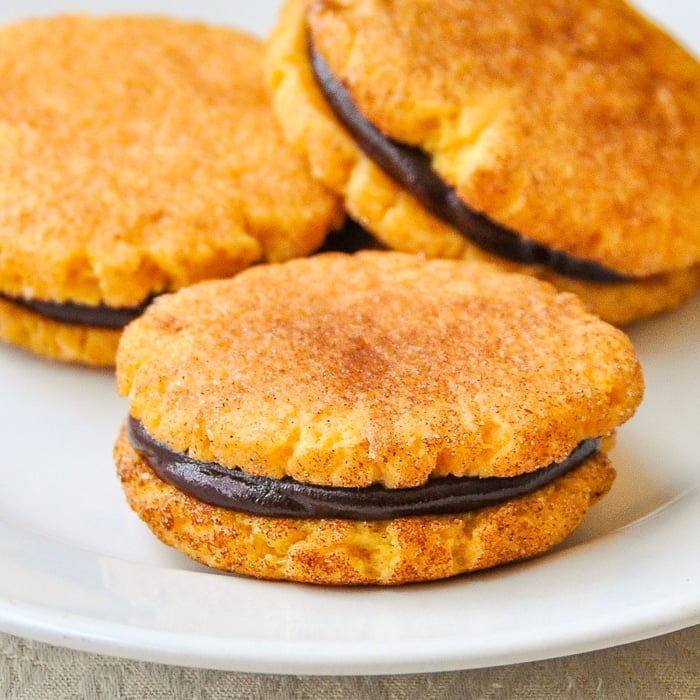 Close up of Pumpkin Spice Cookies