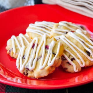 Cranberry Orange Cookies with Almonds