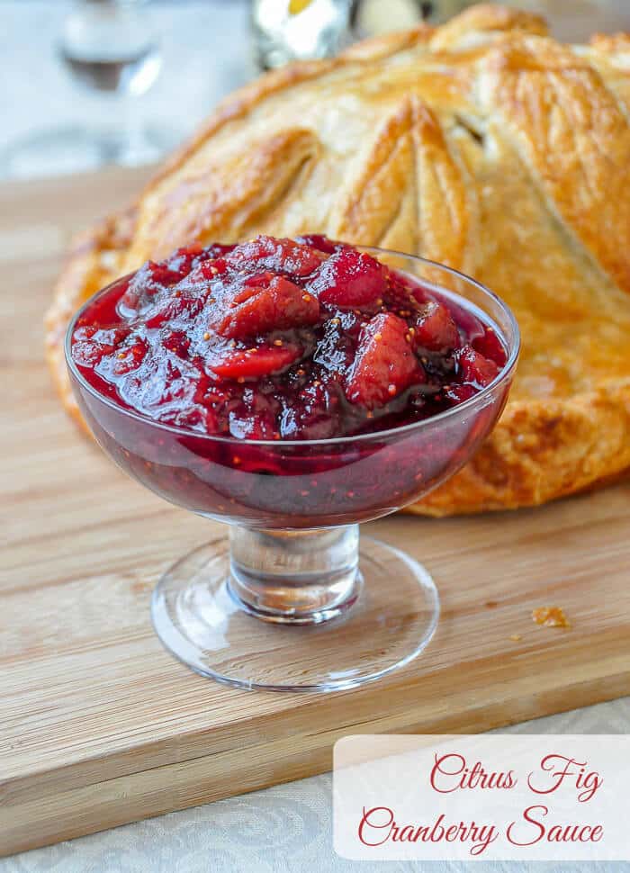 Citrus Fig Cranberry Sauce Pinterest Photo