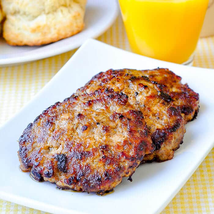 Easy Homemade Breakfast Sausage. Less salt. Perfect seasoning!!