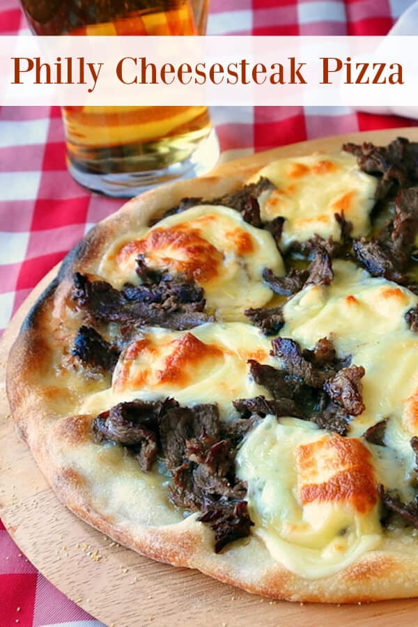 Philly Cheesesteak Pizza