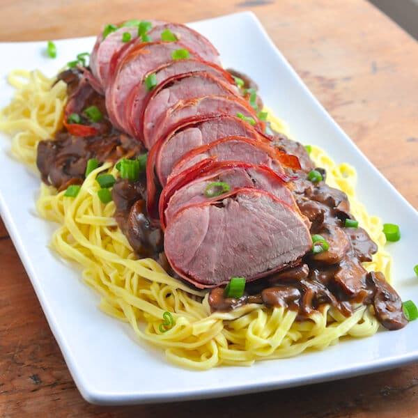 Ham Pork Tenderloin Marsala