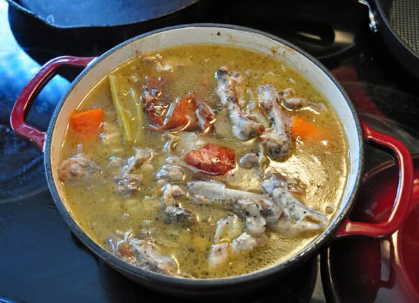 How to make chicken stock or beef stock in the oven