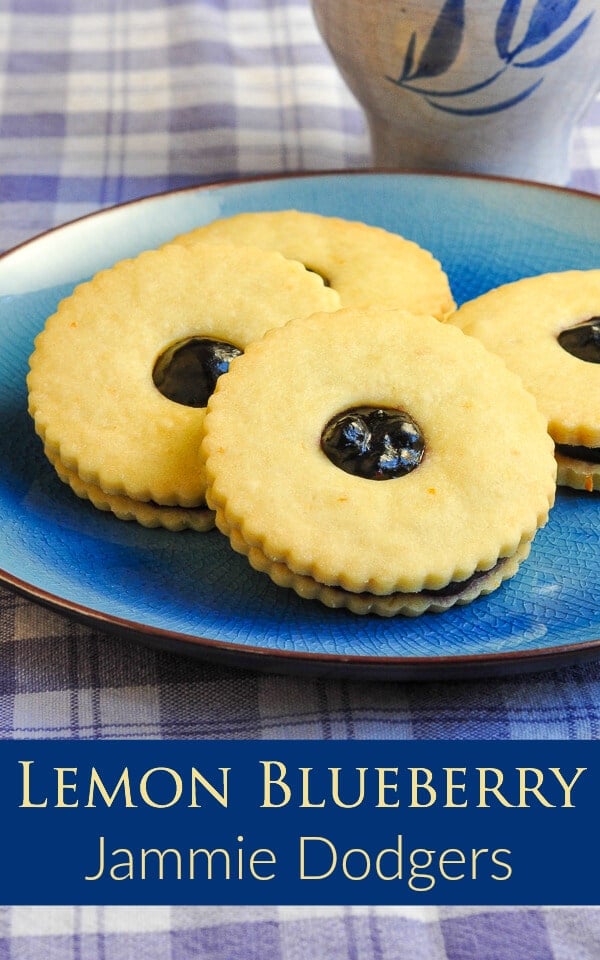 Lemon Blueberry Jammie Dodgers