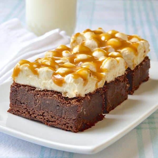 Caramel Marshmallow Brownies