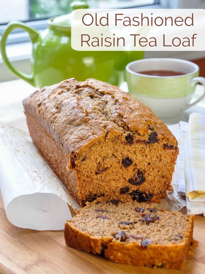 Old Fashioned Raisin Tea Loaf