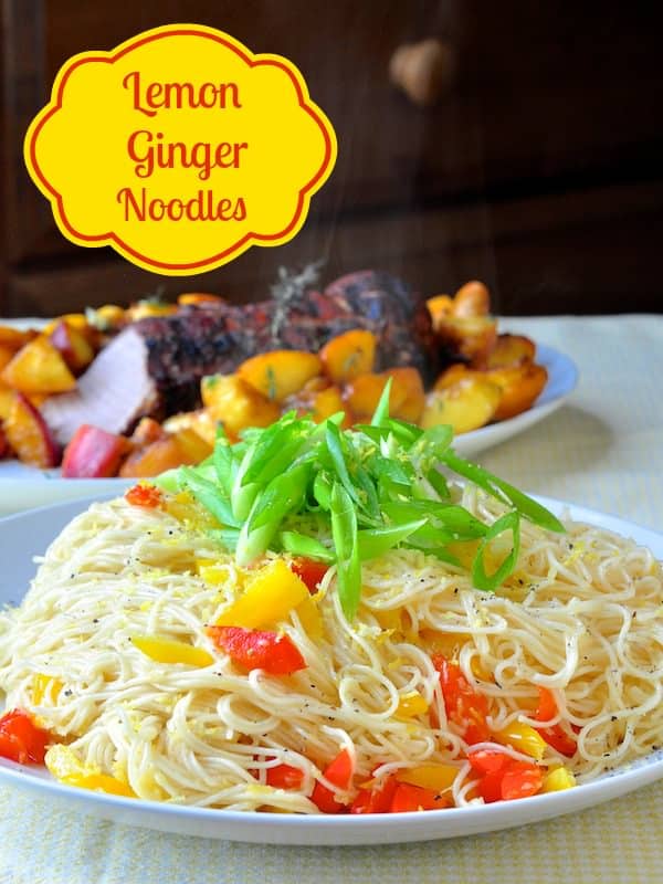 Lemon Ginger Noodles