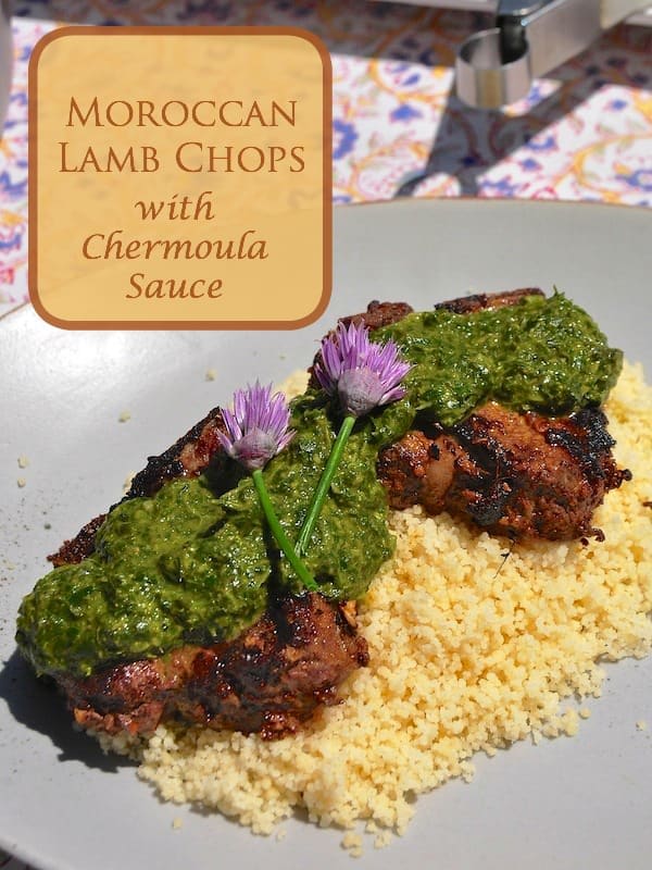 Moroccan Lamb Chops with Chermoula Sauce
