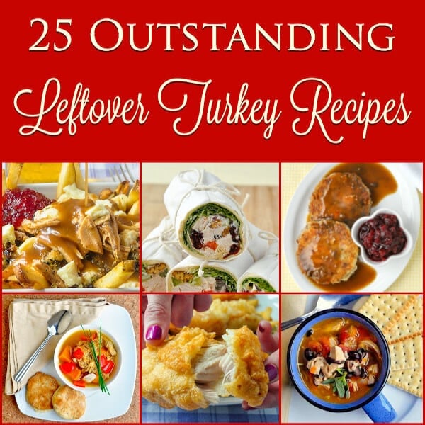 25 Fantastic Leftover Turkey Recipes