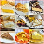 Top Ten Pie Recipes by Rock Recipes square photo collage for featured image
