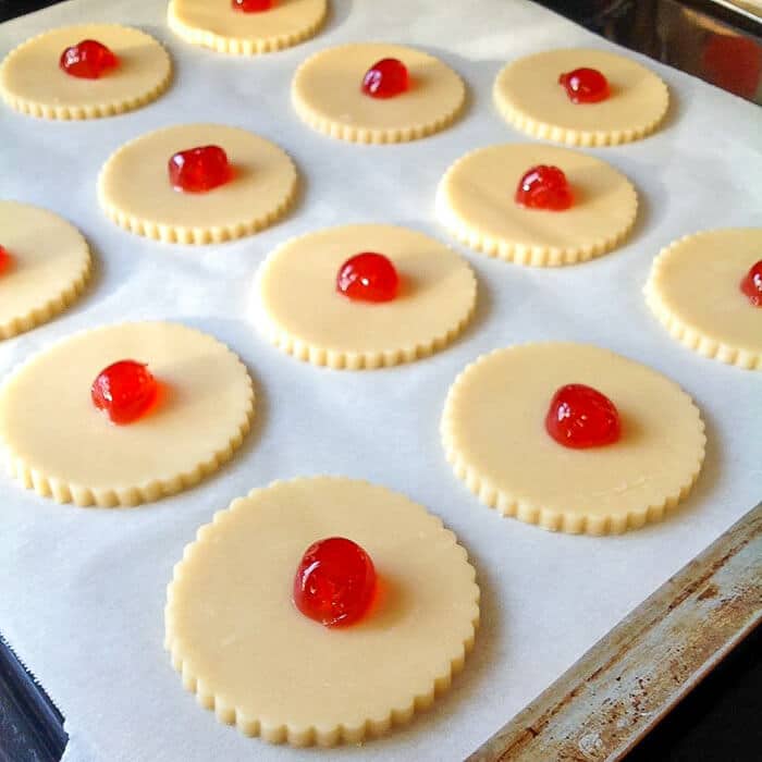 Old Fashioned Shortbread Cookies ready for the oven