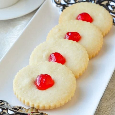 Old Fashioned Shortbread Cookies Featured Image
