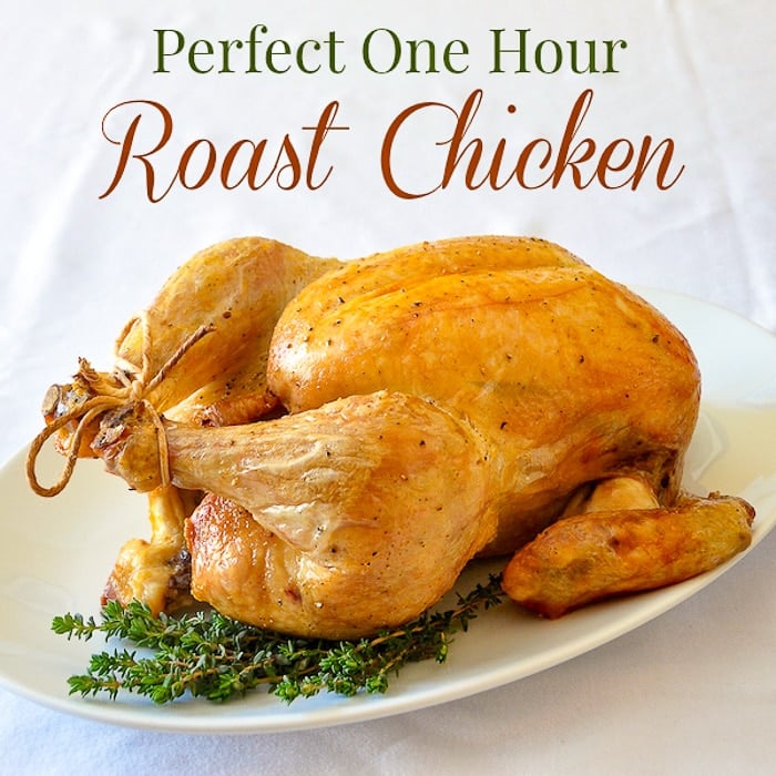 How to Roast a Chicken in 1 hour