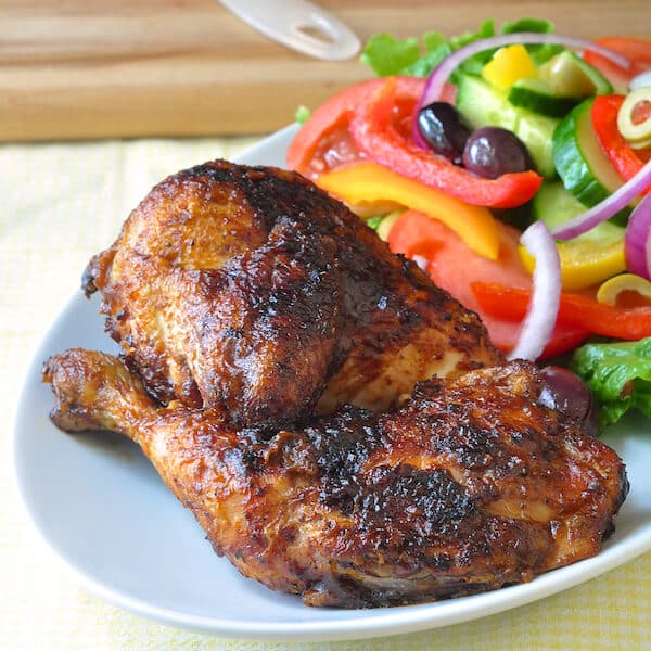 Maple Apple Barbecue Chicken