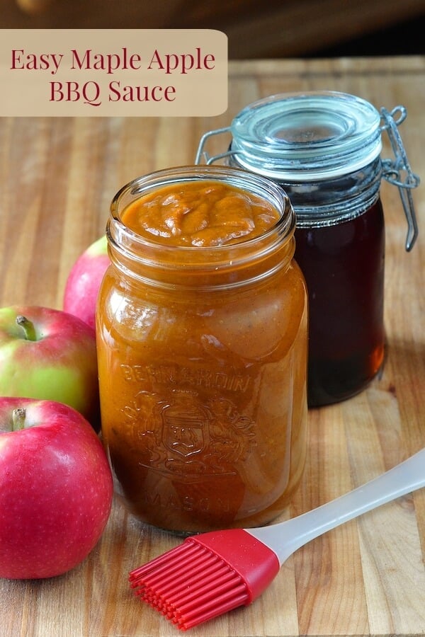 Maple Apple Barbecue Sauce