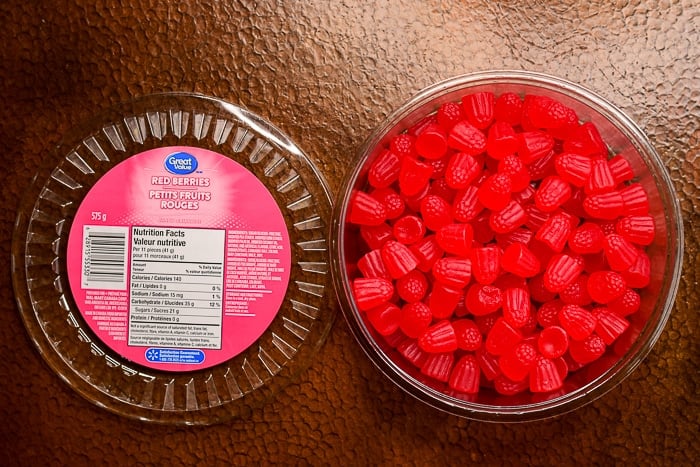 Walmart Red Berries Gumdrops